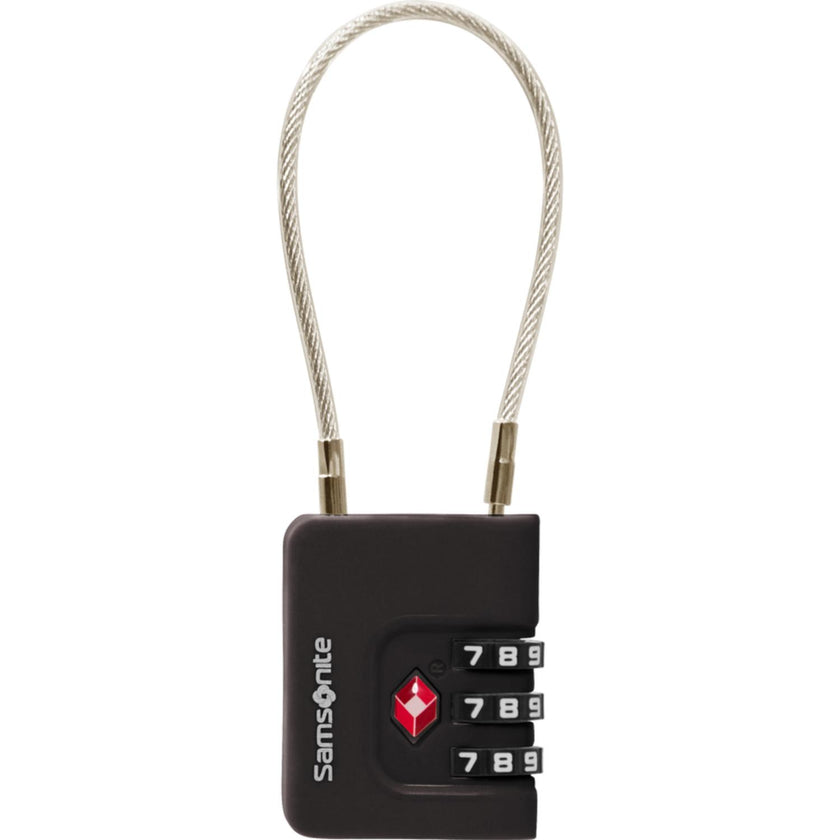 Samsonite Cijferslot 155576 Cablelock TSA Black 1041