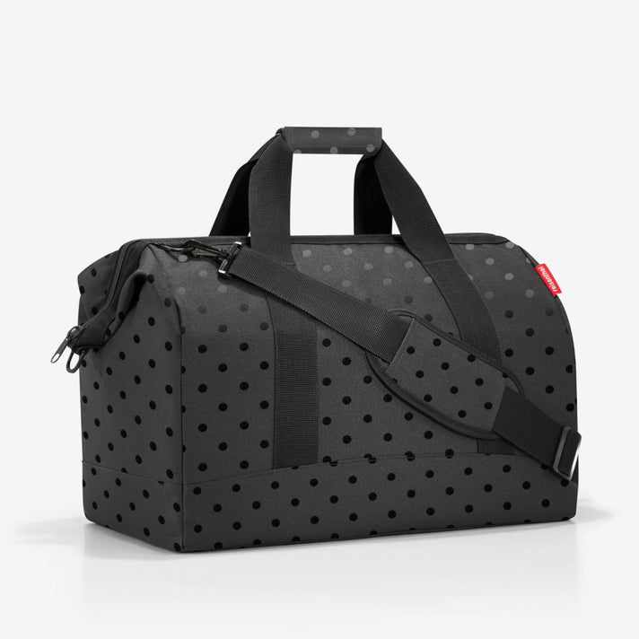 Reisenthel Reistas Allrounder L Glossy dots Black 7075