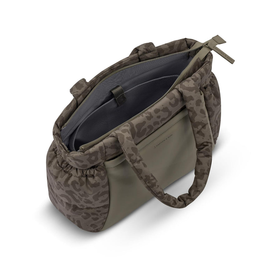 Kapten & Son Shopper Helvi Cloud Leo medium Dark Brown