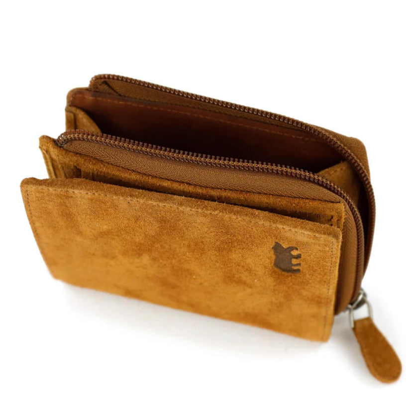 Bear Design Portemonnee SU6710 Gungun Cognac