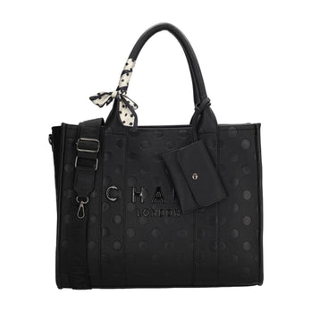 Charm Shopper 26001 Stippen Zwart 051