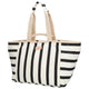 Zebra Trends Strandtas 22487 Zwart wit