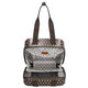 Charm Beautycase 23794 Dots Donkerbruin/wit 1291 Dots