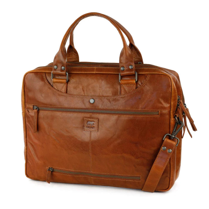 Bear Design Laptoptas AD32843 Leandro Cognac