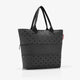 Reisenthel Tas Shopper E1 Glossy dots Black 7075