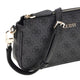 Guess Tas rits BG787971 Noelle mini Coal logo