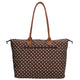 Charm Shopper 22521 Buckingham Stippen Wit-Donkerbruin 1291