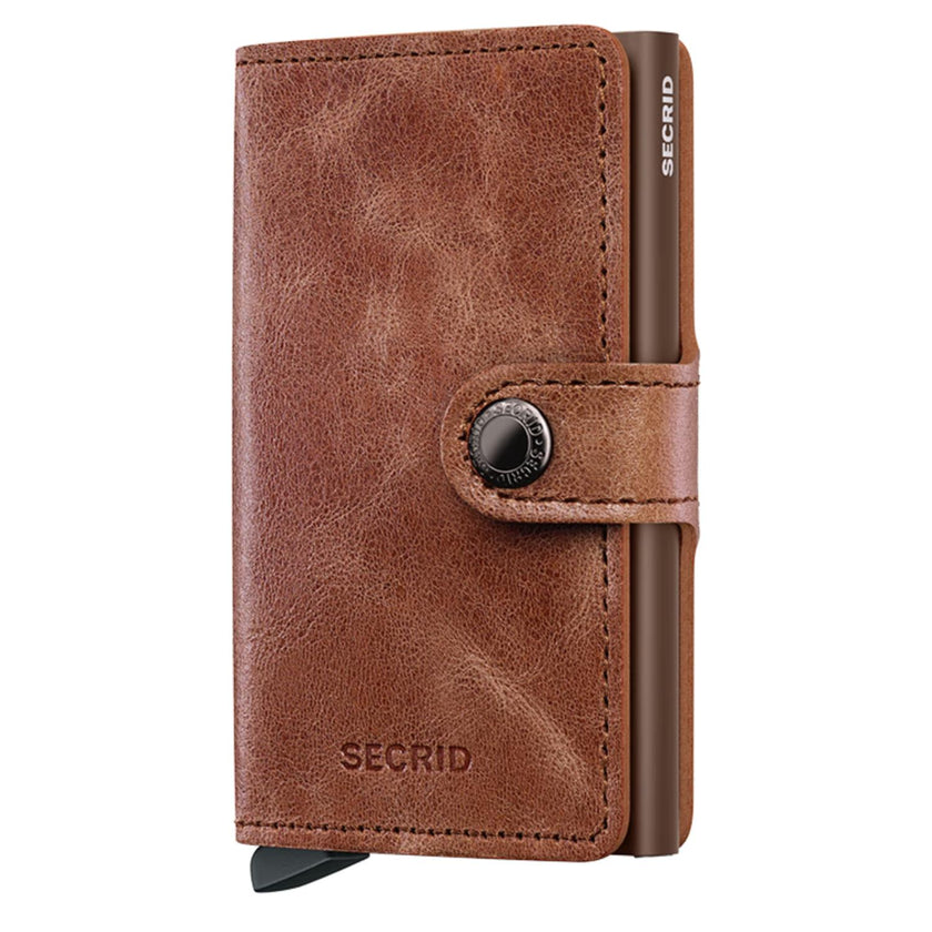 Secrid Pasjeshouder Miniwallet Vintage Cognac Brown
