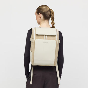 Kapten & Son Rugzak Bali fleece medium Sandstone