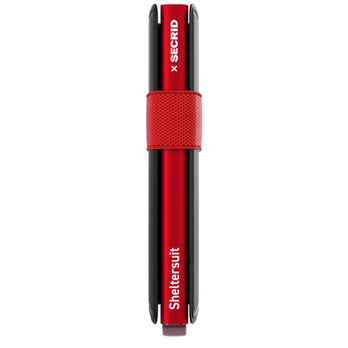 Secrid Pasjeshouder Bandwallet* TPU Sheltersuit Black-Red