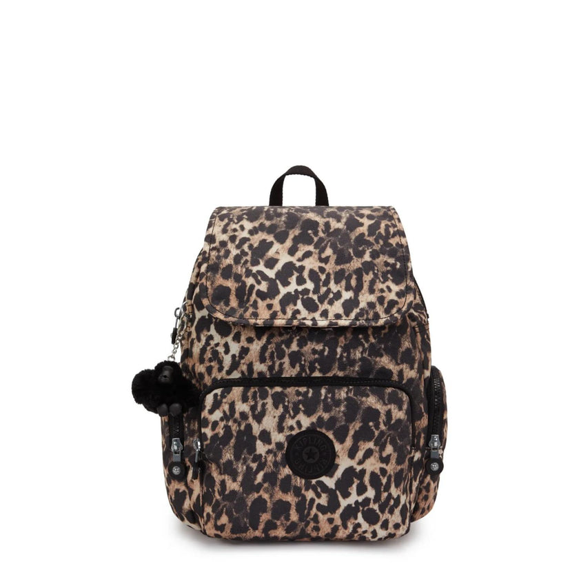 Kipling Rugzak City Zip S 16345* Wild leopard 6JP