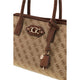 Guess Tas JG231306 Samantha Latte Logo Brown