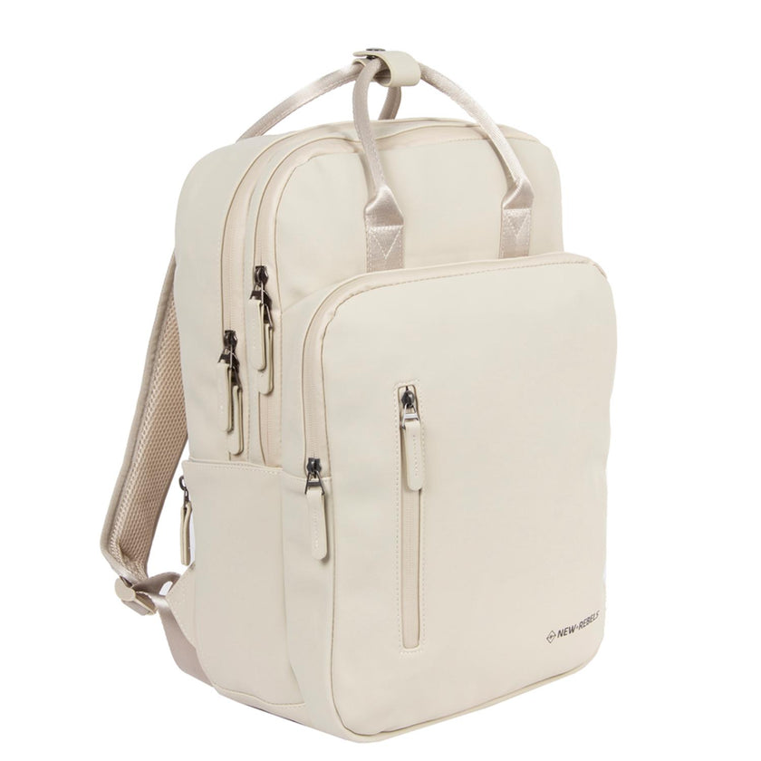 New Rebels Laptoprugzak 51.1315 Milwaukee Beige 06