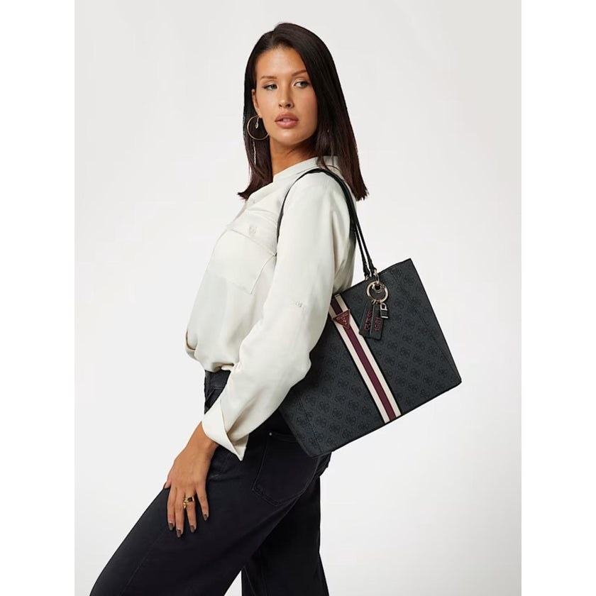 Guess Tas rits SS787925 Noelle Coal logo