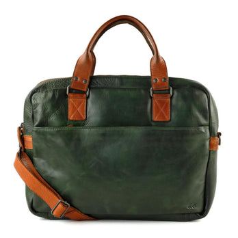 Bear Design Laptoptas CL32843 Leandro Green/cognac