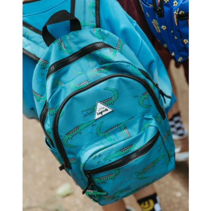 Little Legends Rugzak LL2011 Backpack L Croco Checkerboard 02