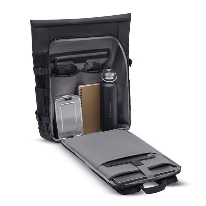 Kapten & Son Rugtas Helsinki pro cord All black