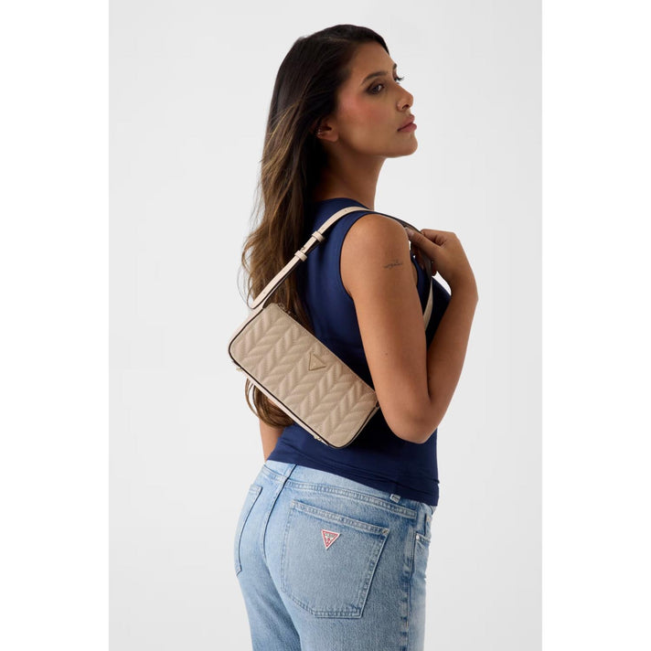 Guess Tas GG9741720 Stacey Mini Light Beige