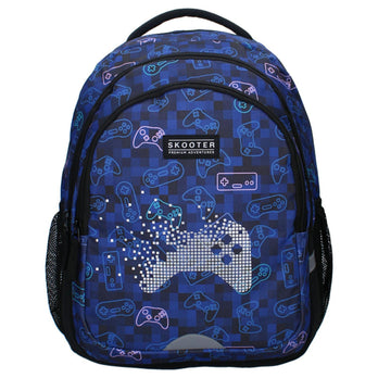 Skooter Kinder rugzak 421-00565 Winning Streak Blue