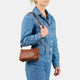 Burkely Tasje 1000343 Triple pocket zip Chestnut