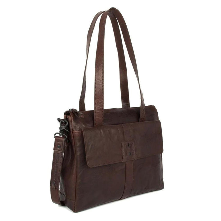 Spikes&Sparrow Laptoptas 381271 Bronco Brown 01