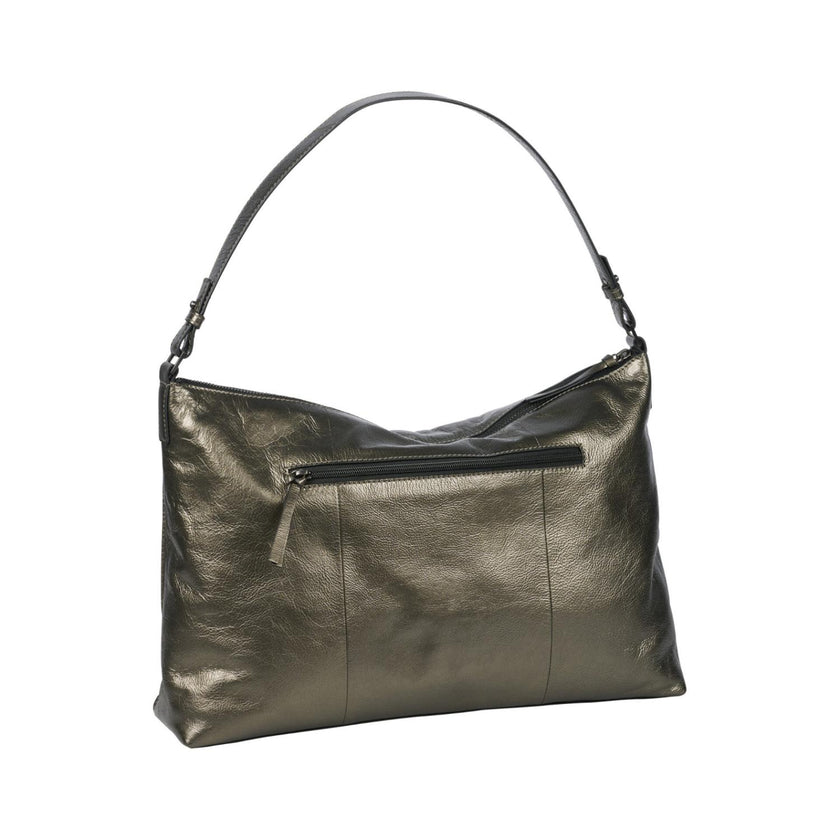Burkely Tas 1001601 Wide hobo Gun metal 11