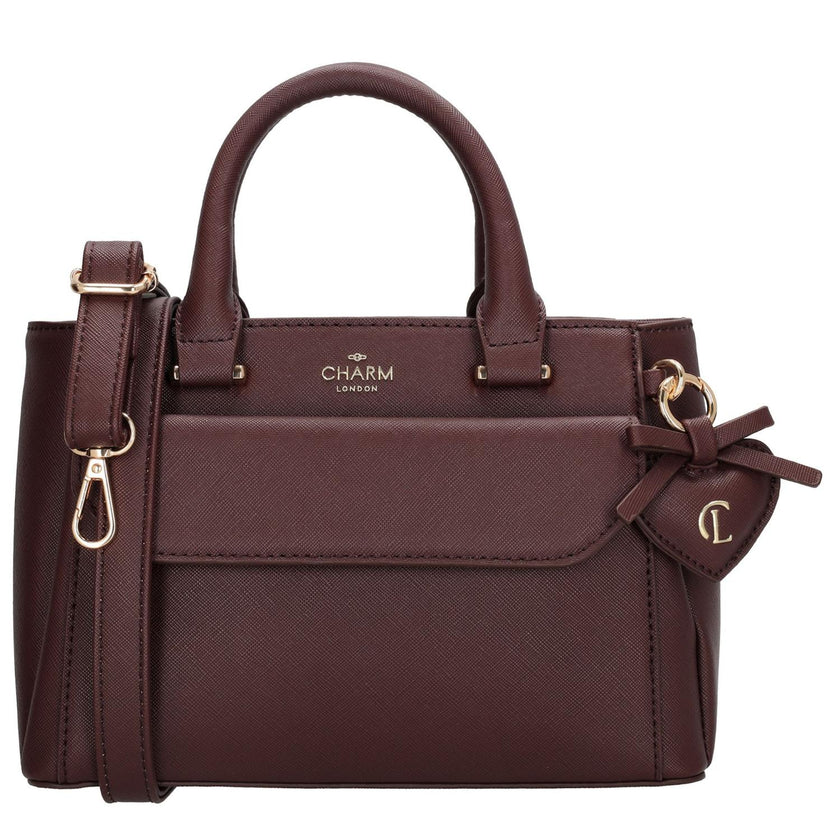 Charm Handtas W01262 Bordeaux rood 007