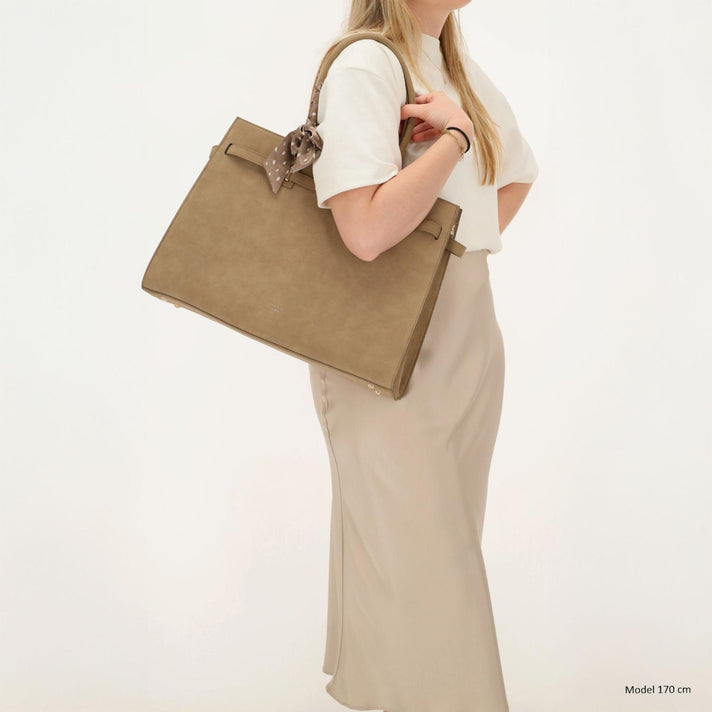 Charm Laptoptas 25997 The Hamptons Taupe 016