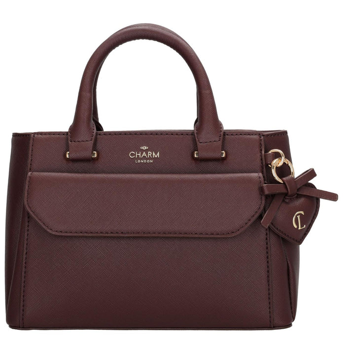 Charm Handtas W01262 Bordeaux rood 007