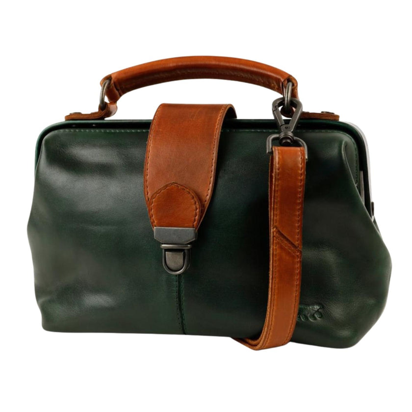 Bear Design Tas CL42523 Julia Green/Cognac