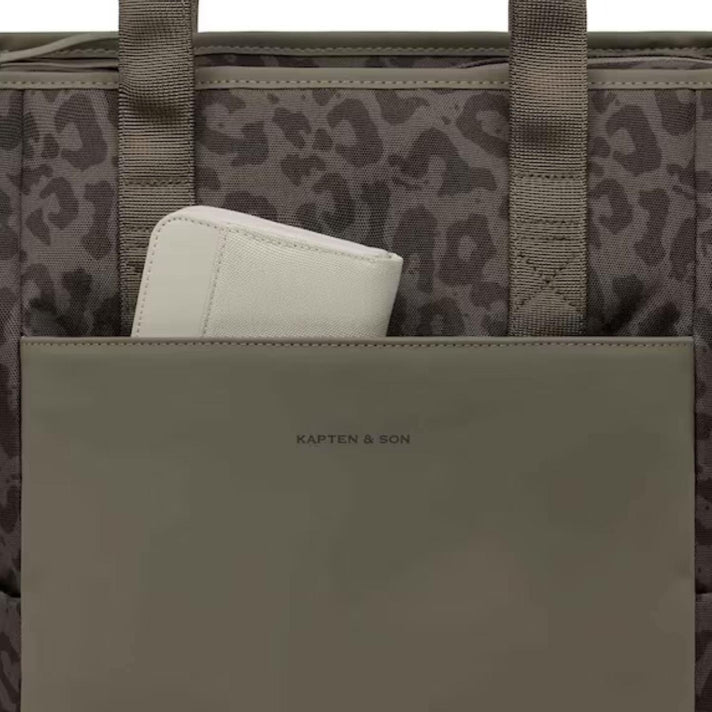 Kapten & Son Rugzak Lindby Pro Leo Dark Brown