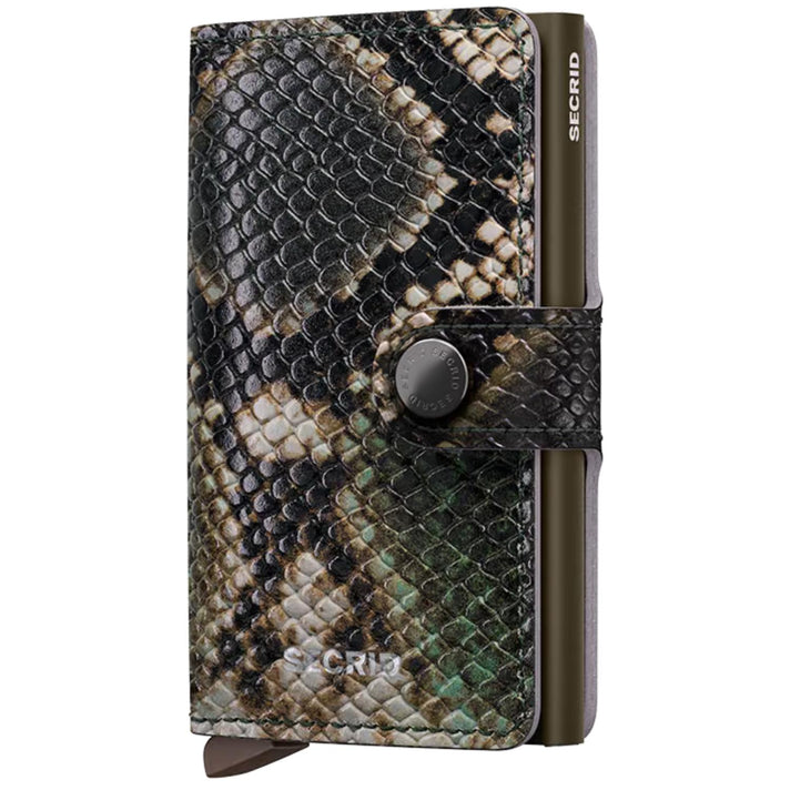 Secrid Pasjeshouder Miniwallet Serpent Green