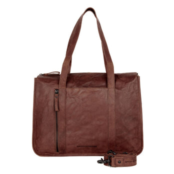 Spikes&Sparrow Laptoptas 601270 Bronco D.brown 01