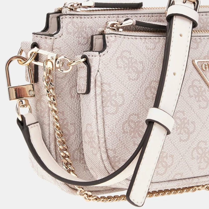 Guess Tas rits BG787971 Noelle mini Bone Logo BNN