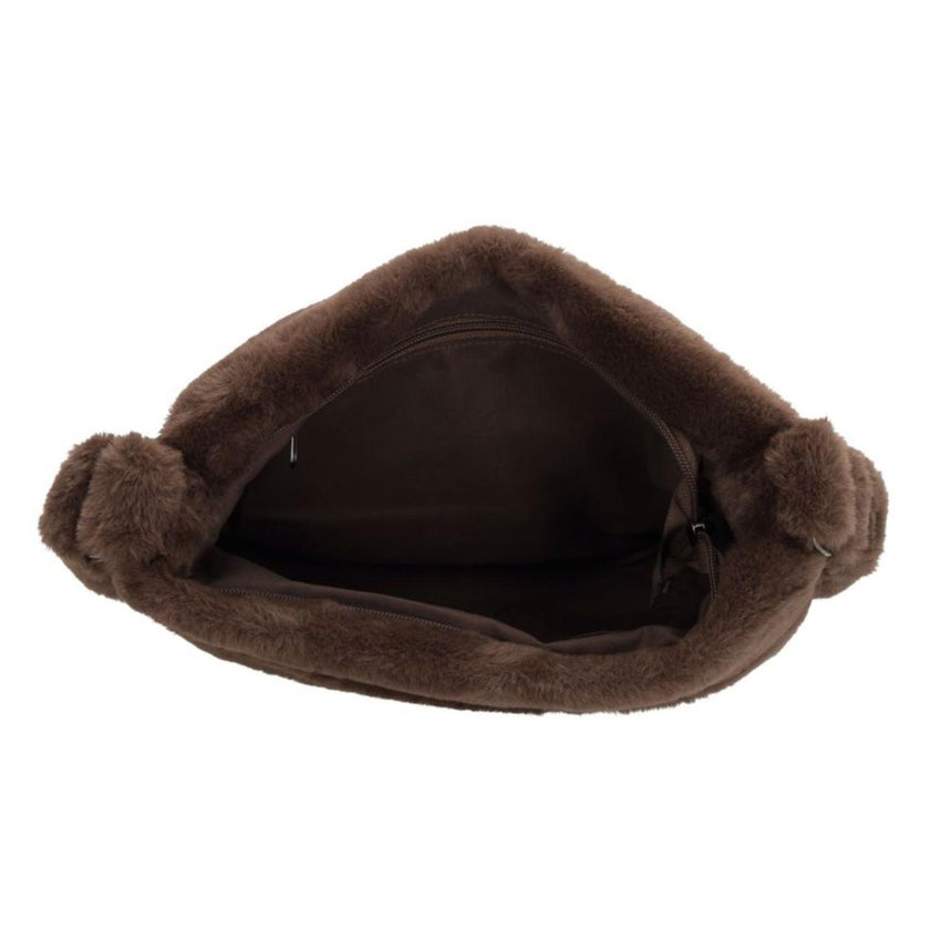 Beagles Tas W01293 Faux Fur Mokka 1273