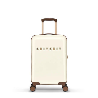Handbagagekoffers SUITSUIT Koffer TR-71812 55 cm Fab 70's Antique White