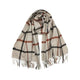  Sjaal WFF-259 ruit Beige ruit
