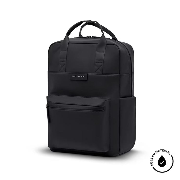 Kapten & Son Laptoprugzak Bergen Pro Sleek FPU All Black Sleek FPU