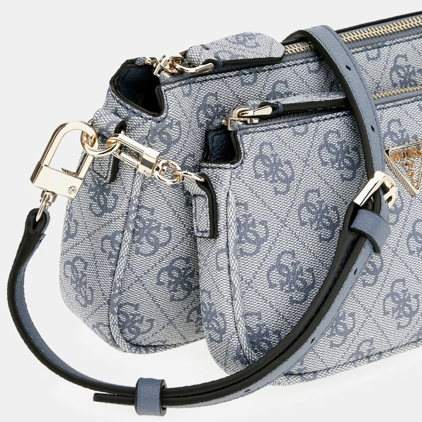Guess Tas BG967271 Noelle II mini Slate logo