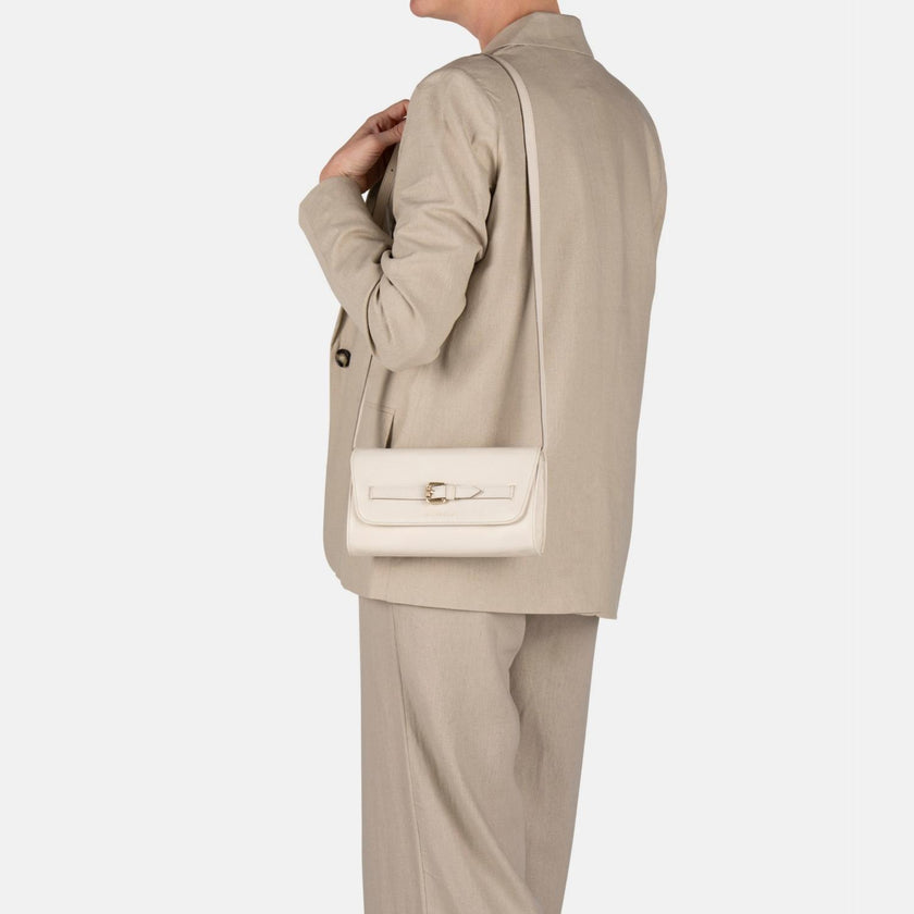 Burkely Tas 1001905 Crossbody Clutch 01 Off White