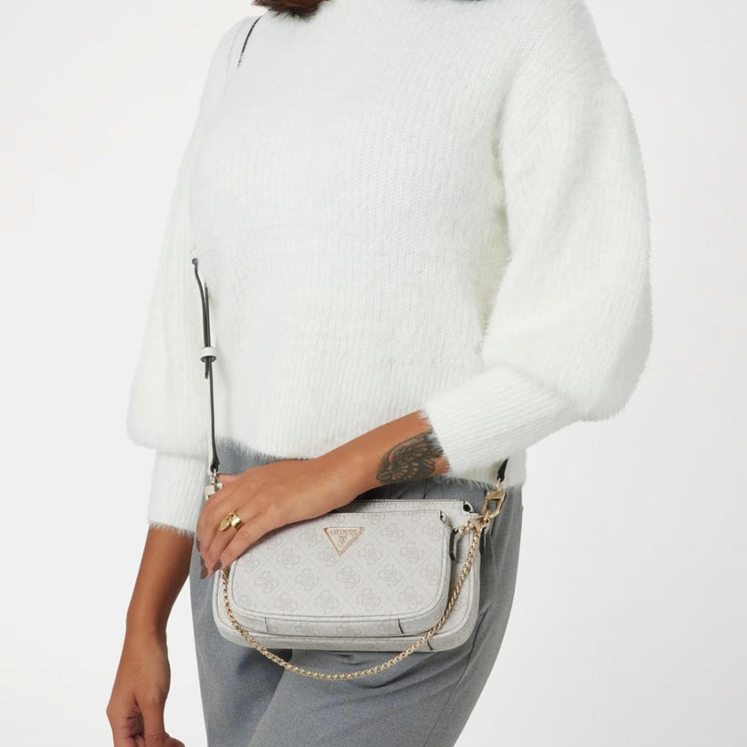 Guess Tas rits BG787971 Noelle mini Bone Logo BNN