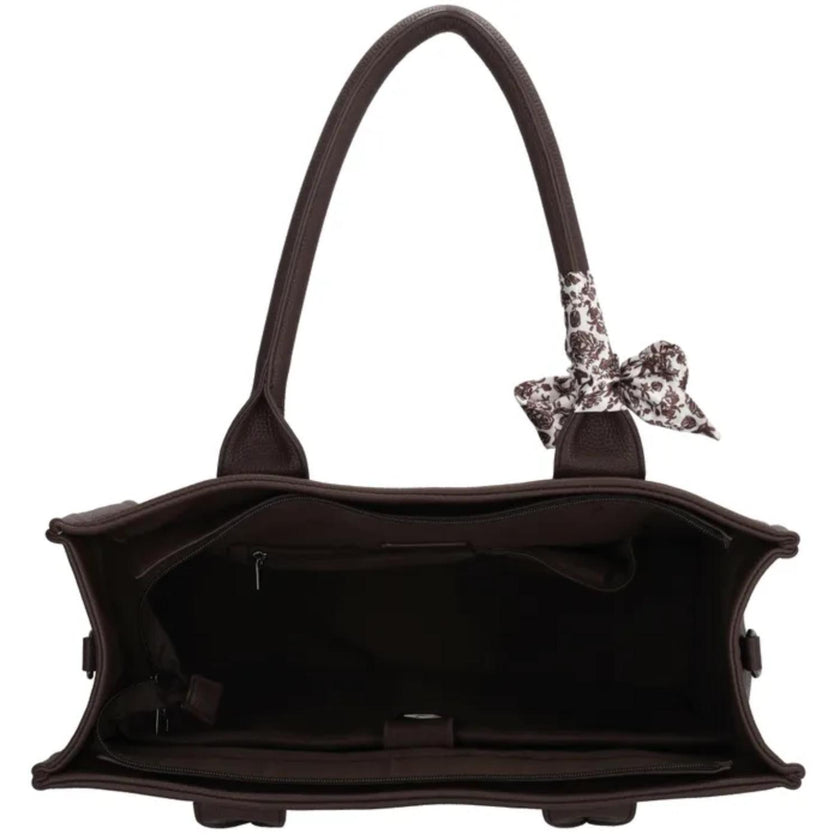 Charm Laptoptas W01050 Bond Donkerbruin 097