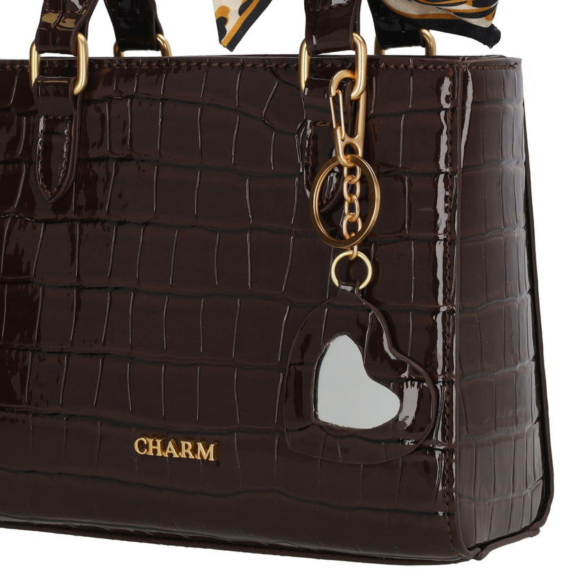 Charm Tas W01385 Knightsbridge Donkerbruin 097