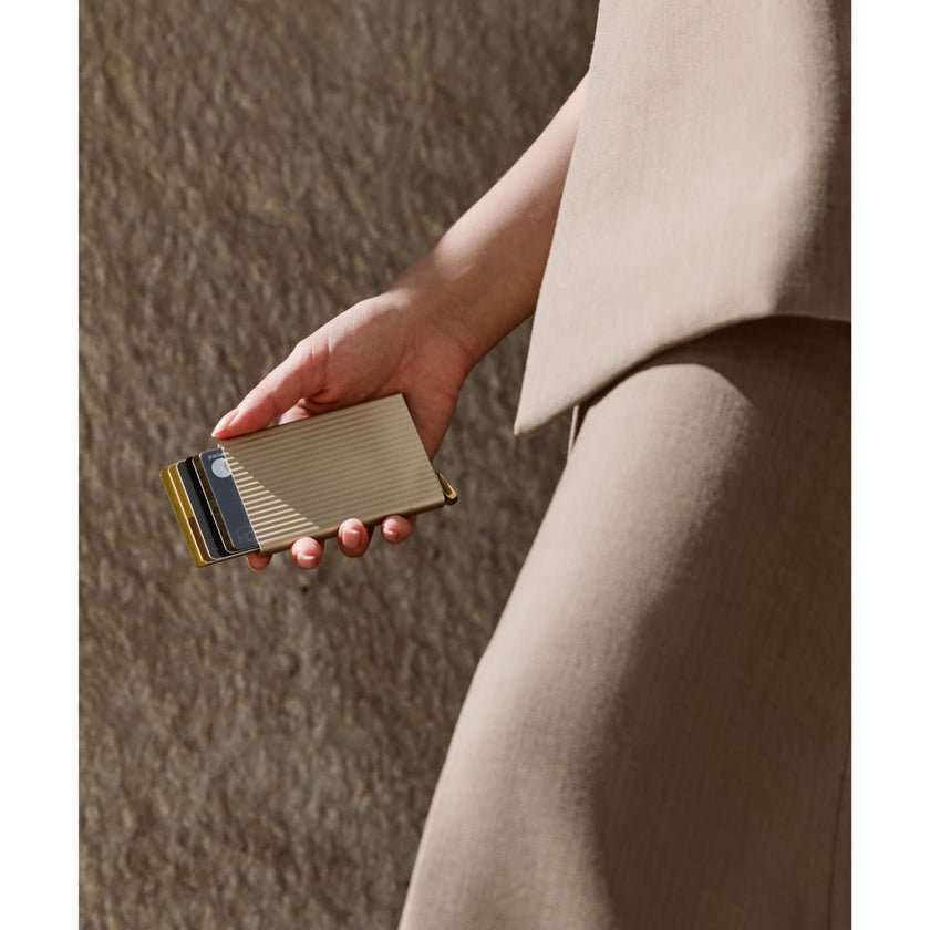 Secrid Pasjeshouder Cardprotector Fluted Cashmere +