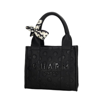 Charm Tas 26178 Bond Zwart Stippen 051