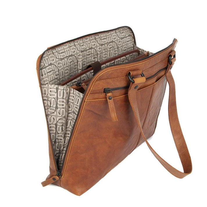 Spikes&Sparrow Laptoptas 381270 Bronco Brandy 47