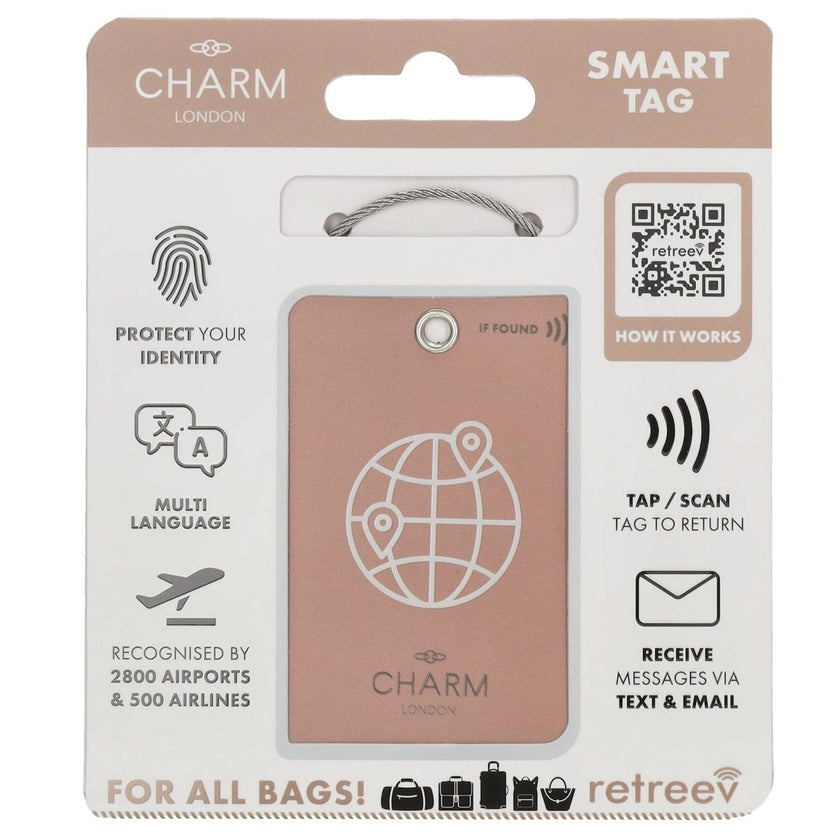 Charm Smart tag W00095 Globe 1257