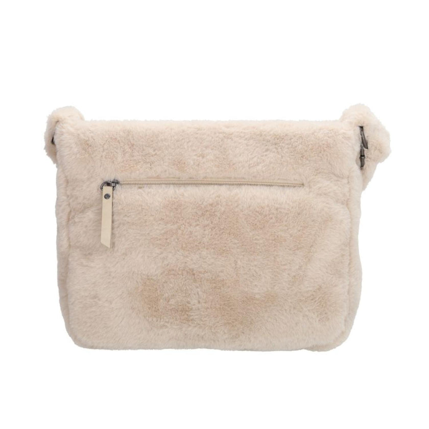 Beagles Tas W01293 Faux Fur Creme 138