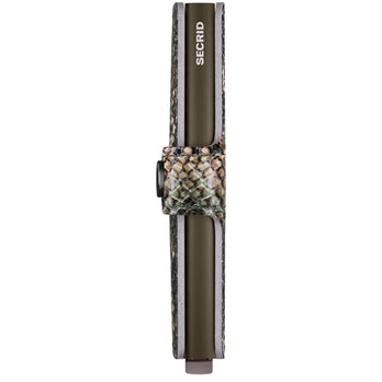 Secrid Pasjeshouder Miniwallet Serpent Green
