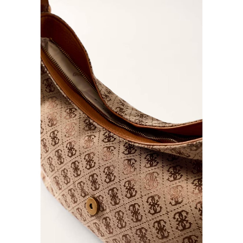 Guess Tas JJ930818 Camden Latte Logo Cognac